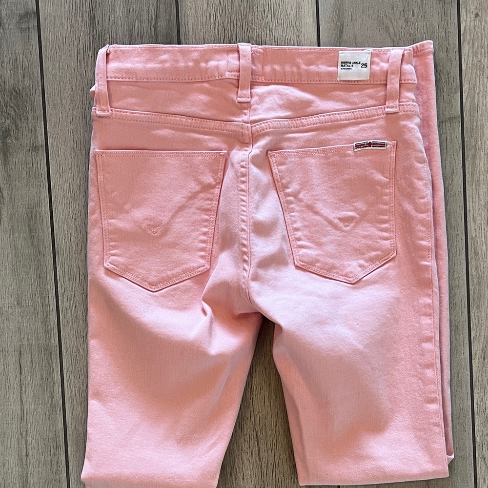 Hudson “Natalie” Super Skinny pink Jeans, sz 25 - Picture 3 of 4